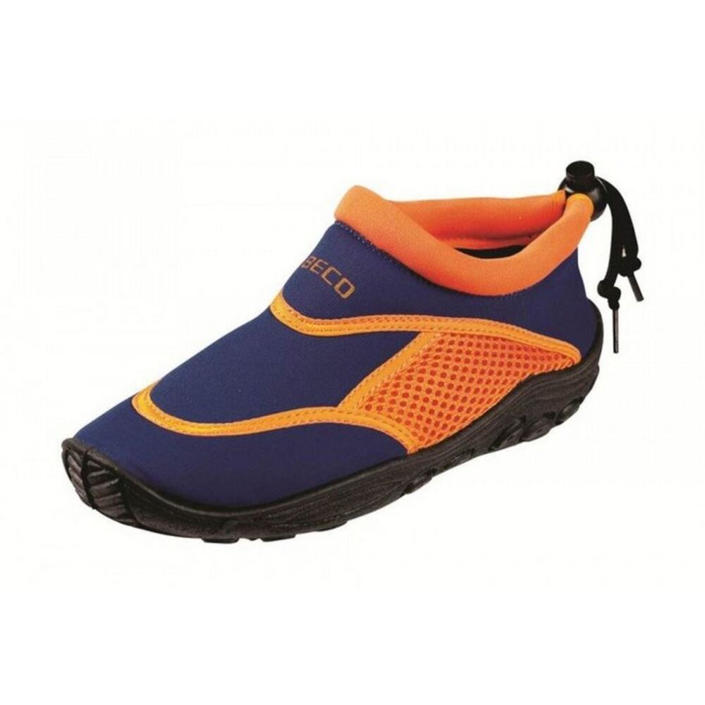 Beco Childrens/Kids Sealife Water Shoes / Blue/Orange